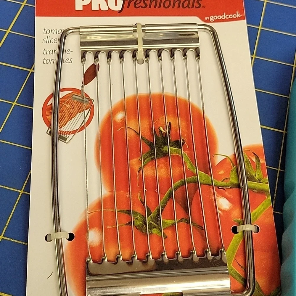 Kitchen Tool Set of 4 Slicer, Jar Opener, Avocado Slicer, Strainer Tongs NEW